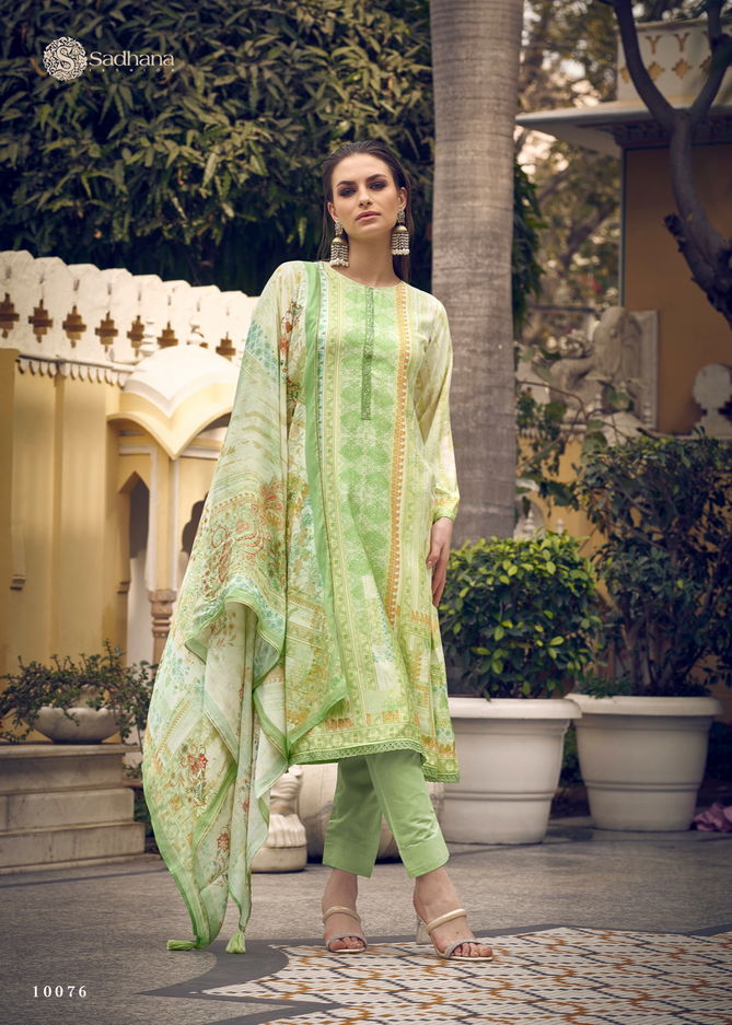 Ryssa By Sadhana Heavy Muslin Silk Printed Salwar Kameez Wholesale Shop In Surat